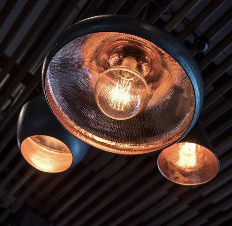 Lampu Minimalis Tembaga - Lampu minimalis tembaga, simpel menawan.