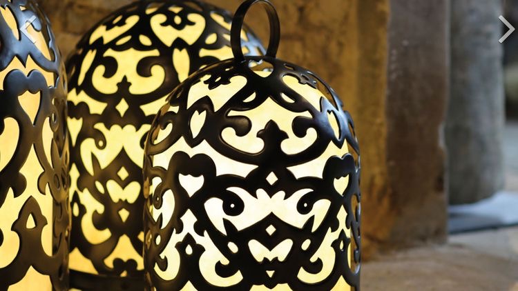 Lampu Taman - Lampu taman hemat energi.